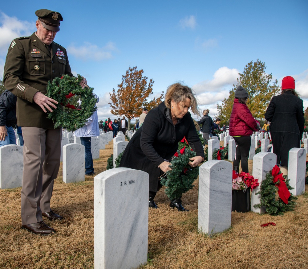 16th Annual Wreaths for Vets wreath-laying ceremony