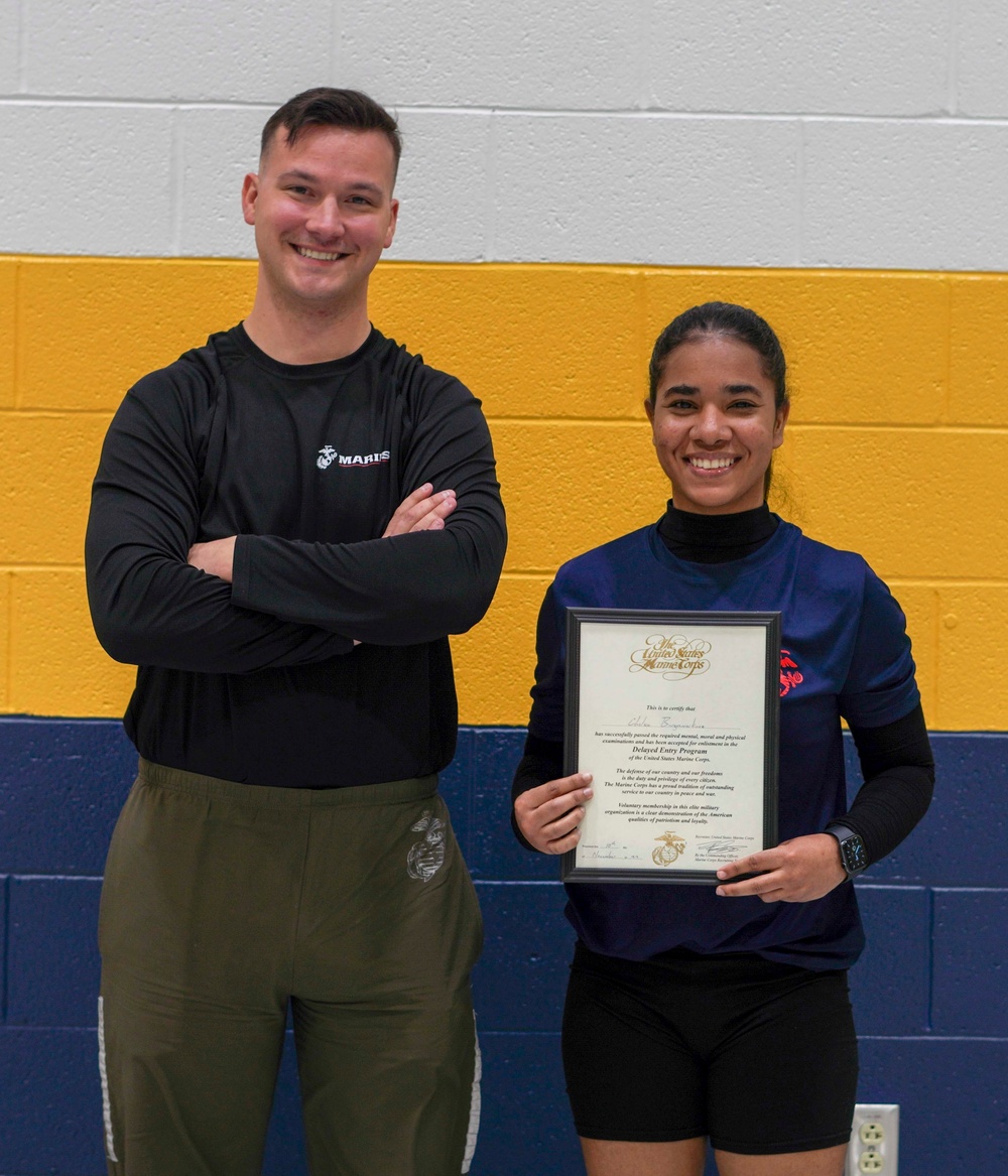 Allentown area future Marines celebrate legacy, prepare for boot camp challenges