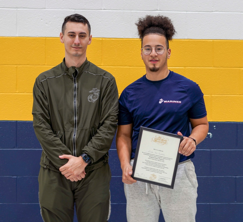 Allentown area future Marines celebrate legacy, prepare for boot camp challenges