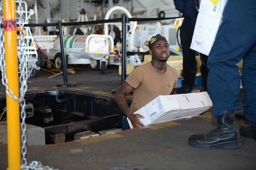 Ike Conducts Maintenance in Naval Station Norfolk