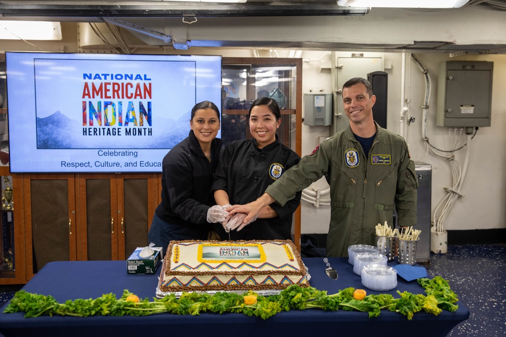 USS Bataan Celebrates Native American Heritage Month