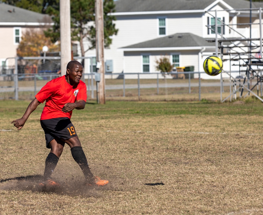 3rd Infantry Division Soldiers Compete in Marne Week 2022 Soccer