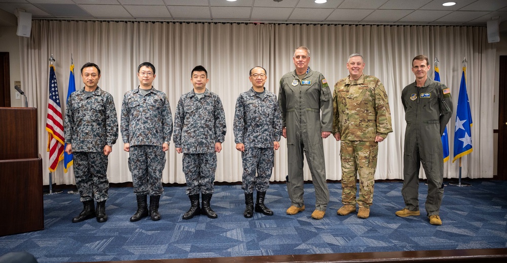 JASDF Lt. Gen. Ryusuke Morikawa visit to AMC