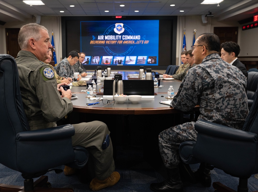 JASDF Lt. Gen. Ryusuke Morikawa visit to AMC