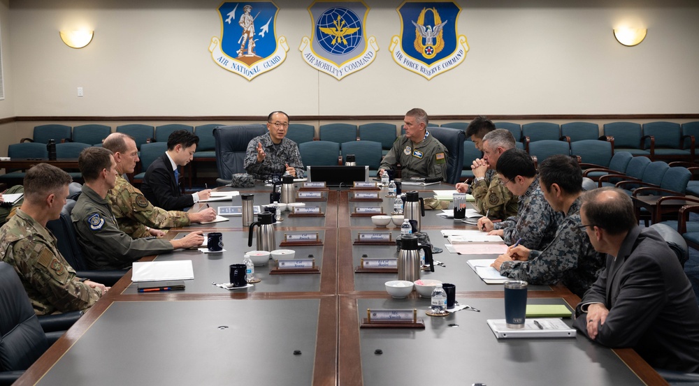 JASDF Lt. Gen. Ryusuke Morikawa visit to AMC