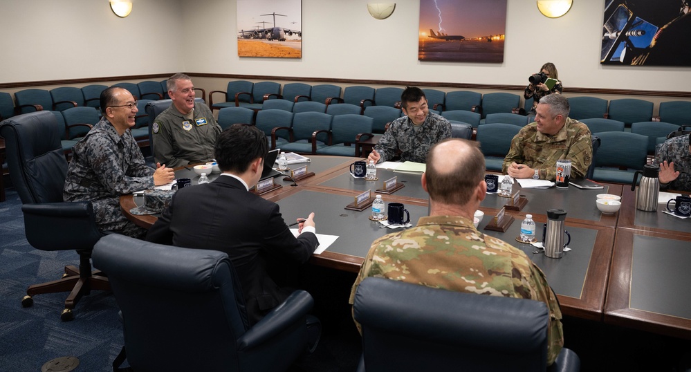 JASDF Lt. Gen. Ryusuke Morikawa visit to AMC