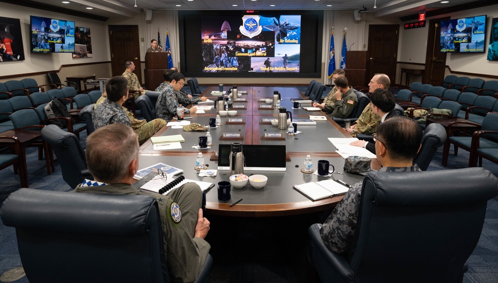 JASDF Lt. Gen. Ryusuke Morikawa visit to AMC