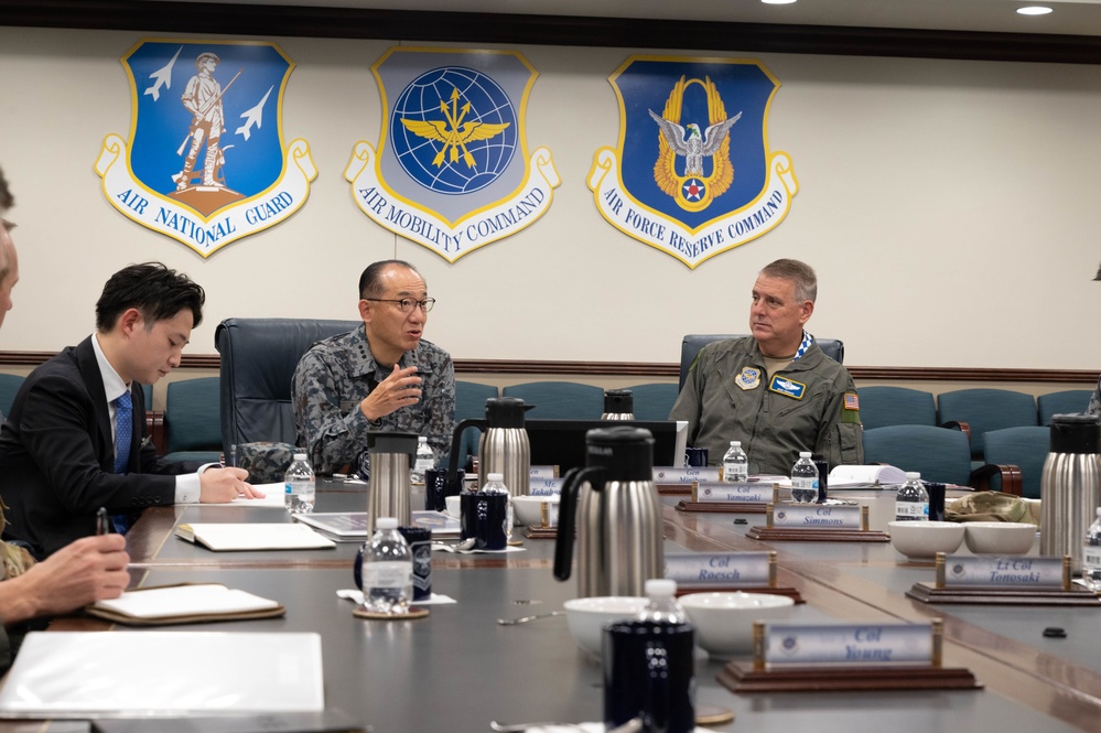 JASDF Lt. Gen. Ryusuke Morikawa visit to AMC