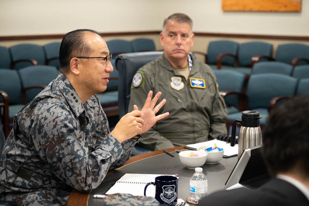 JASDF Lt. Gen. Ryusuke Morikawa visit to AMC