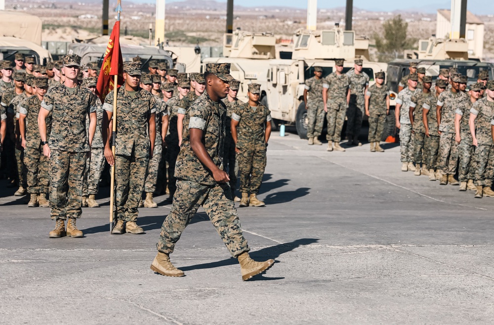 Cannoneer stationed at MCAGCC awarded for saving people involved in a vehicle rollover