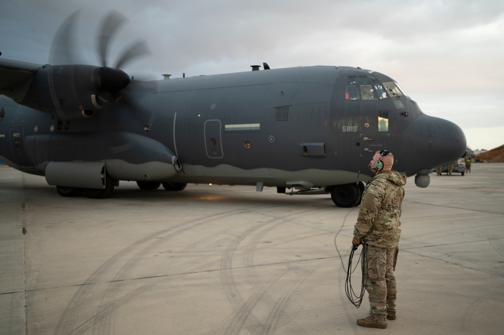 26th ERQS Resupplies Forward Operating Base