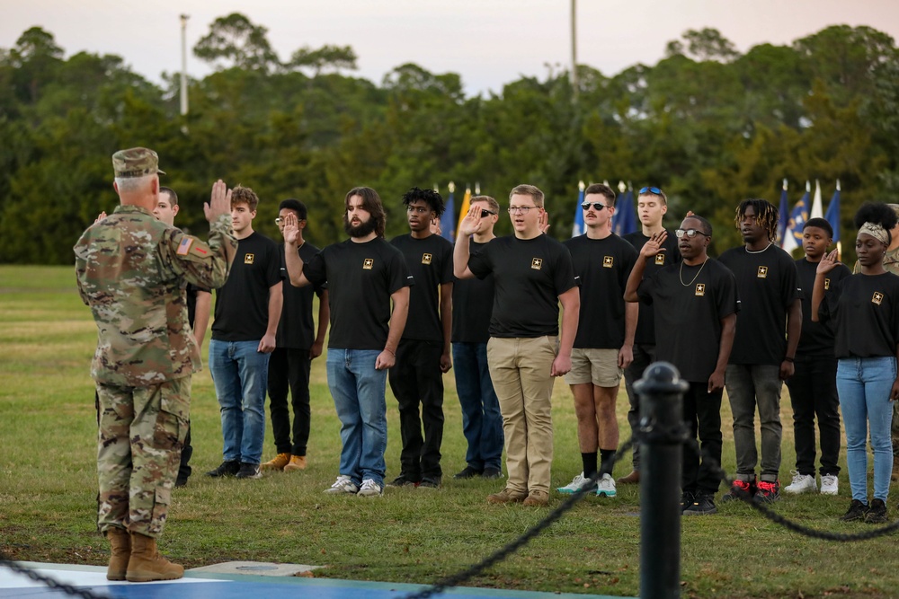 3rd Infantry Division 2022 Marne Week Twilight Tattoo