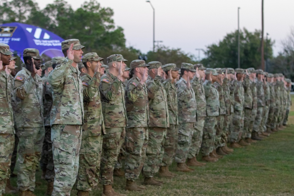 3rd Infantry Division 2022 Marne Week Twilight Tattoo