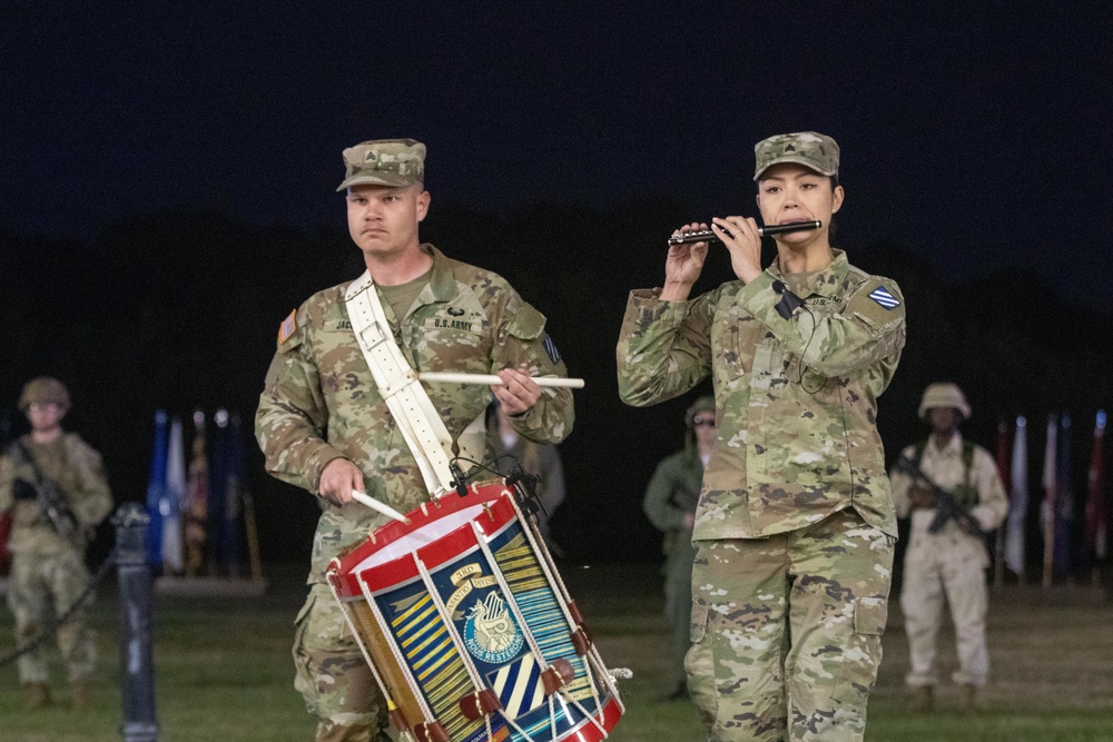 3rd Infantry Division 2022 Marne Week Twilight Tattoo