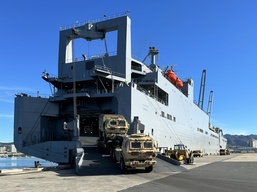 Military vehicles and containers download as part of the APS-3 from the U.S. Naval Ship Watson.