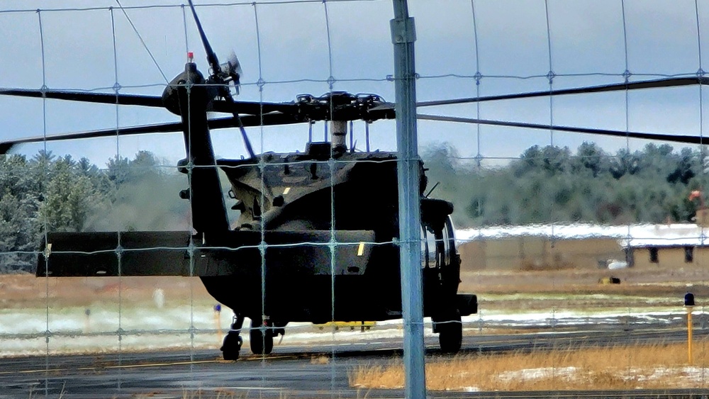 November 2022 UH-60 Black Hawk training operations at Fort McCoy