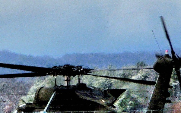 November 2022 UH-60 Black Hawk training operations at Fort McCoy