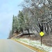 November 2022 snow scenes at Fort McCoy