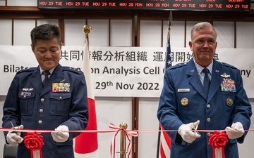U.S., Japan Hold Bilateral Intelligence Analysis Cell Opening Ceremony