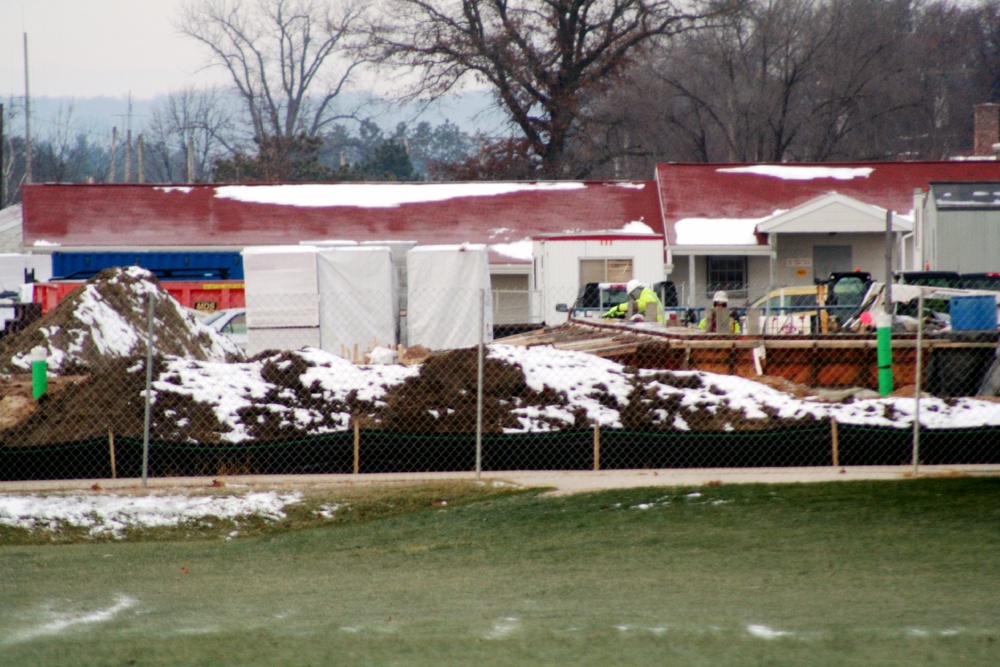 November 2022 construction operations of $11.96 million transient training brigade headquarters at Fort McCoy