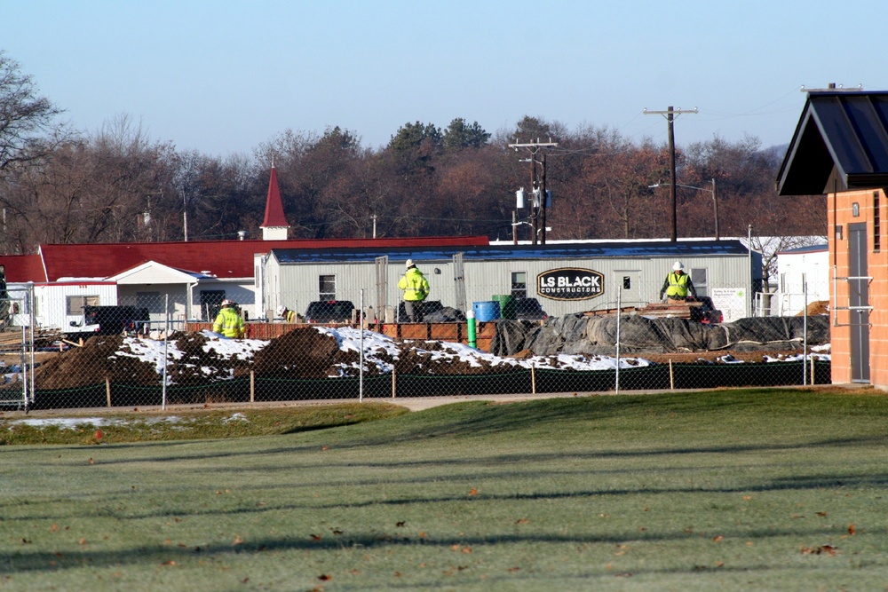 November 2022 construction operations of $11.96 million transient training brigade headquarters at Fort McCoy