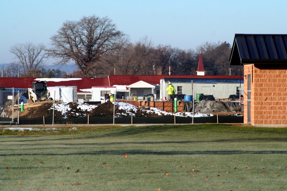 November 2022 construction operations of $11.96 million transient training brigade headquarters at Fort McCoy