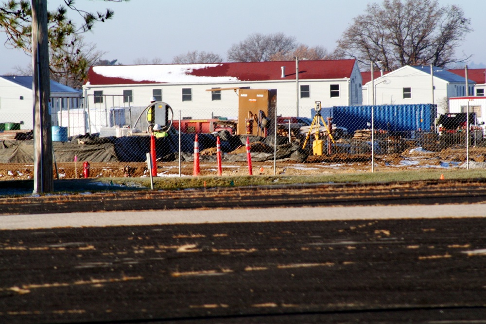 November 2022 construction operations of $11.96 million transient training brigade headquarters at Fort McCoy