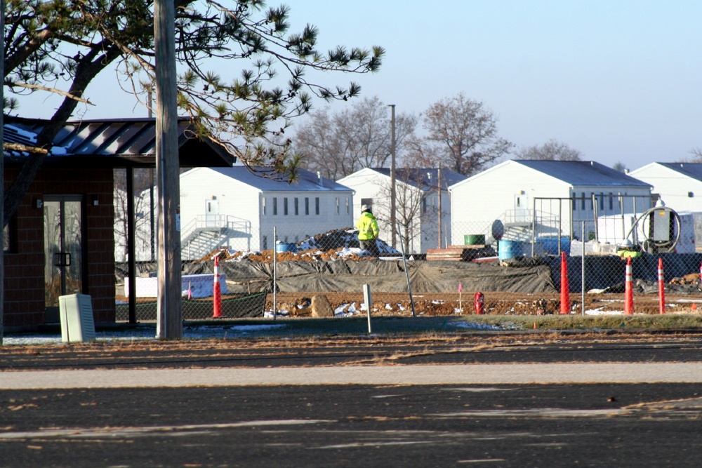 November 2022 construction operations of $11.96 million transient training brigade headquarters at Fort McCoy