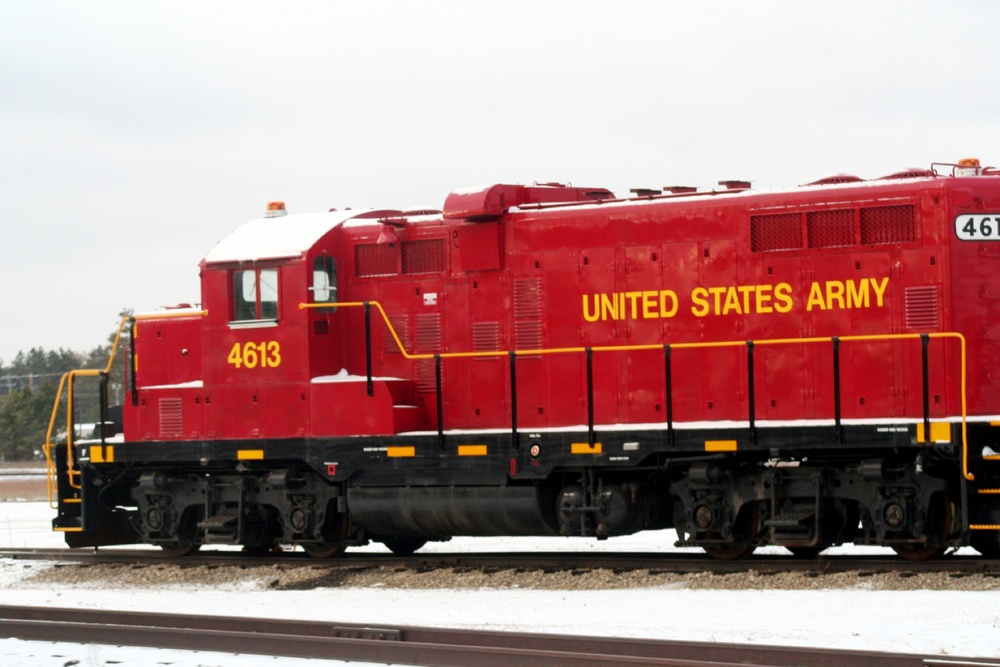 Locomotive at Fort McCoy