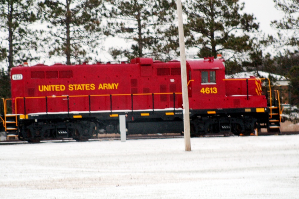 Locomotive at Fort McCoy