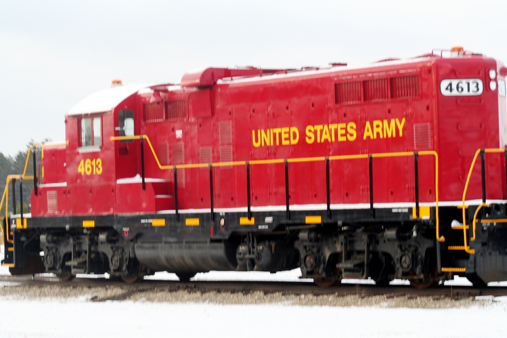 Locomotive at Fort McCoy