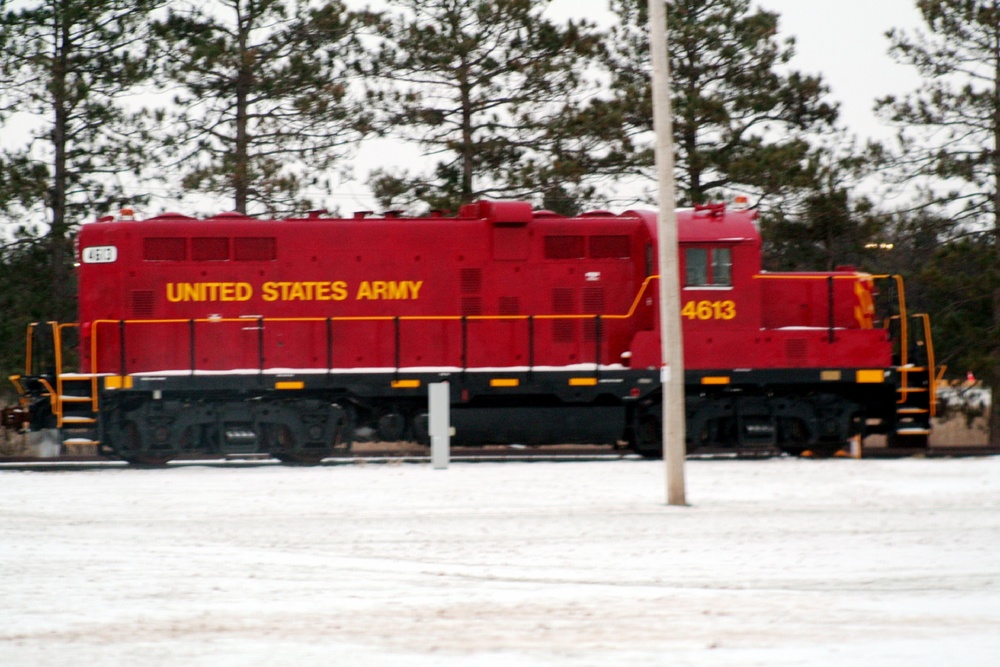 Locomotive at Fort McCoy