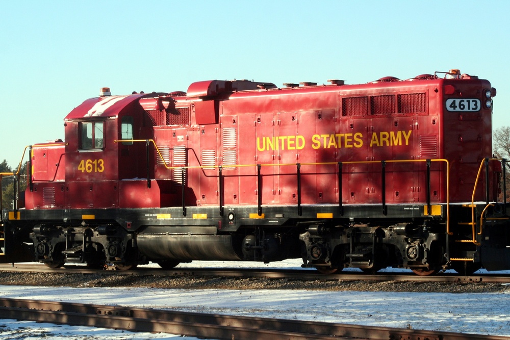 Locomotive at Fort McCoy