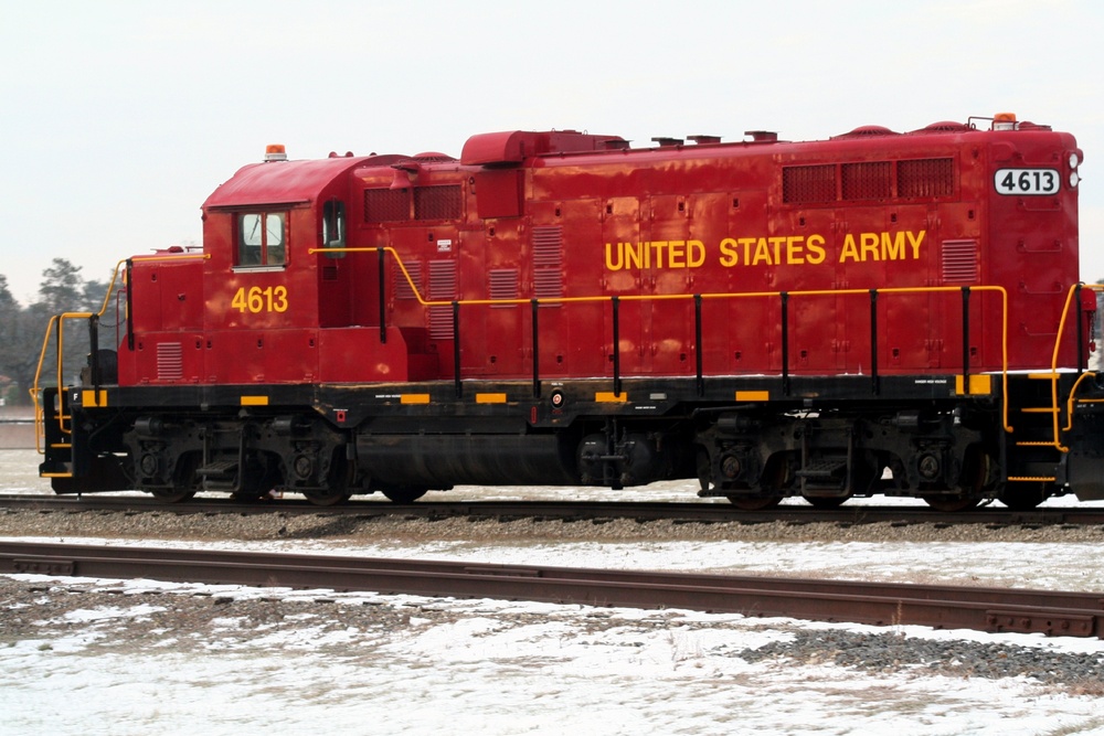 Locomotive at Fort McCoy