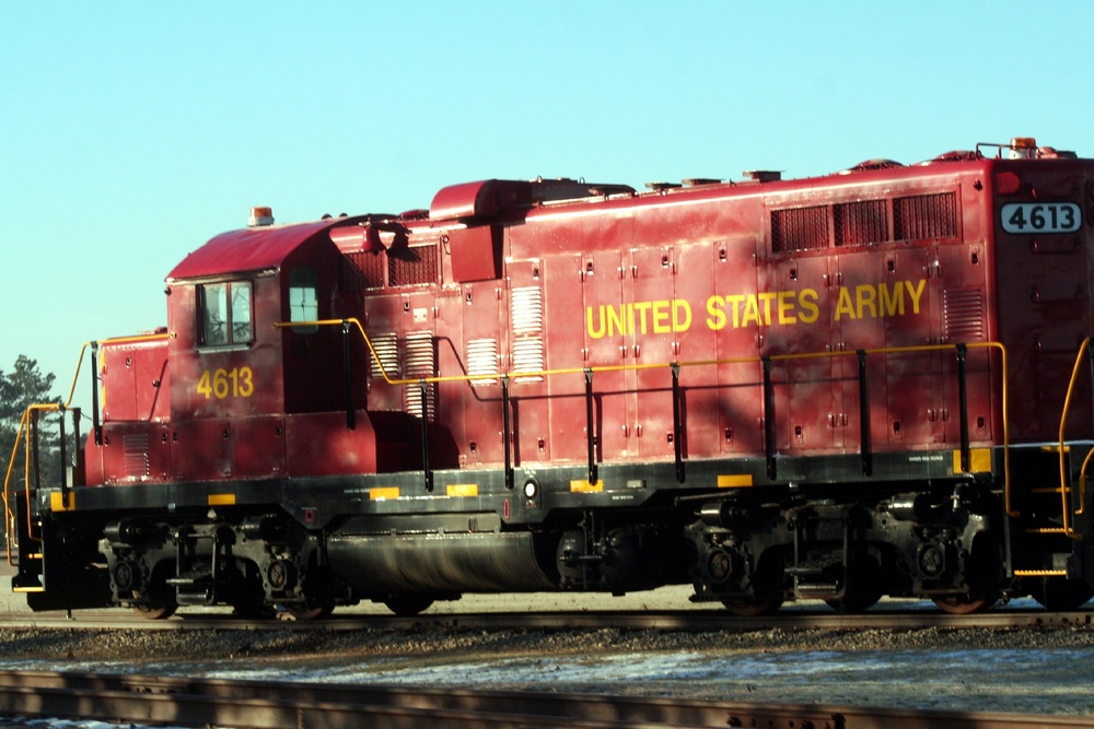 Locomotive at Fort McCoy