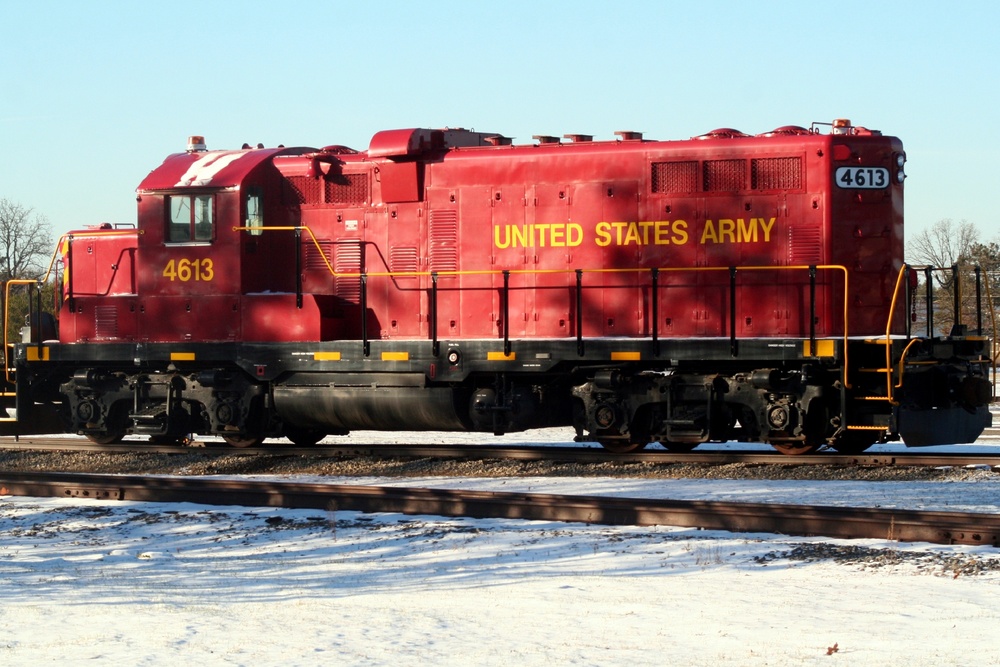 Locomotive at Fort McCoy