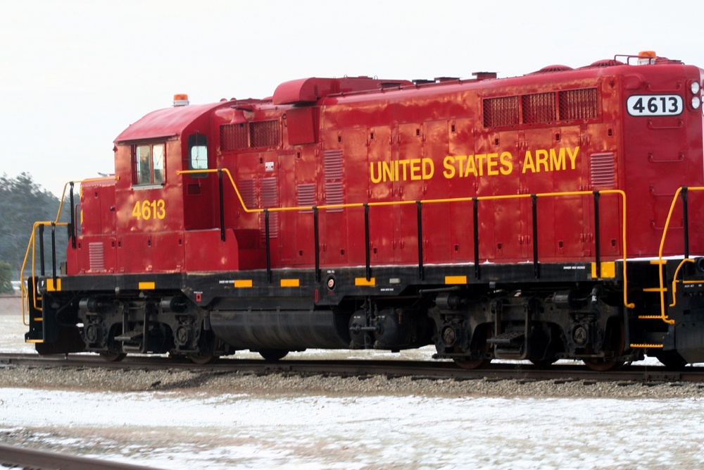 Locomotive at Fort McCoy