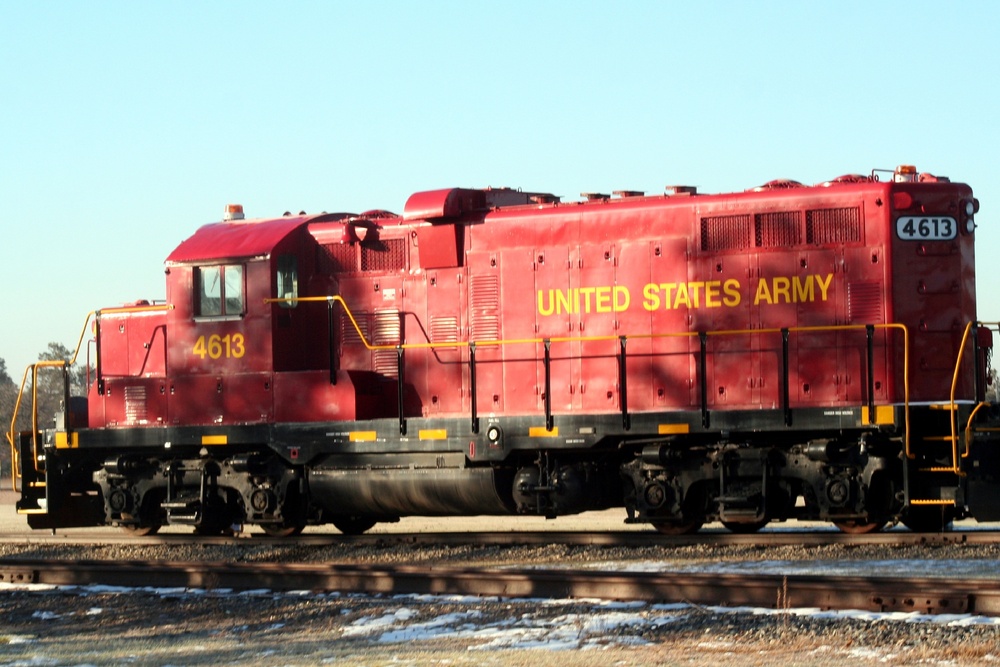 Locomotive at Fort McCoy