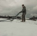 U.S. Marines with Combat Logistics 6 Conduct an Aerial Delivery with Finnish KASA 295 Aircraft