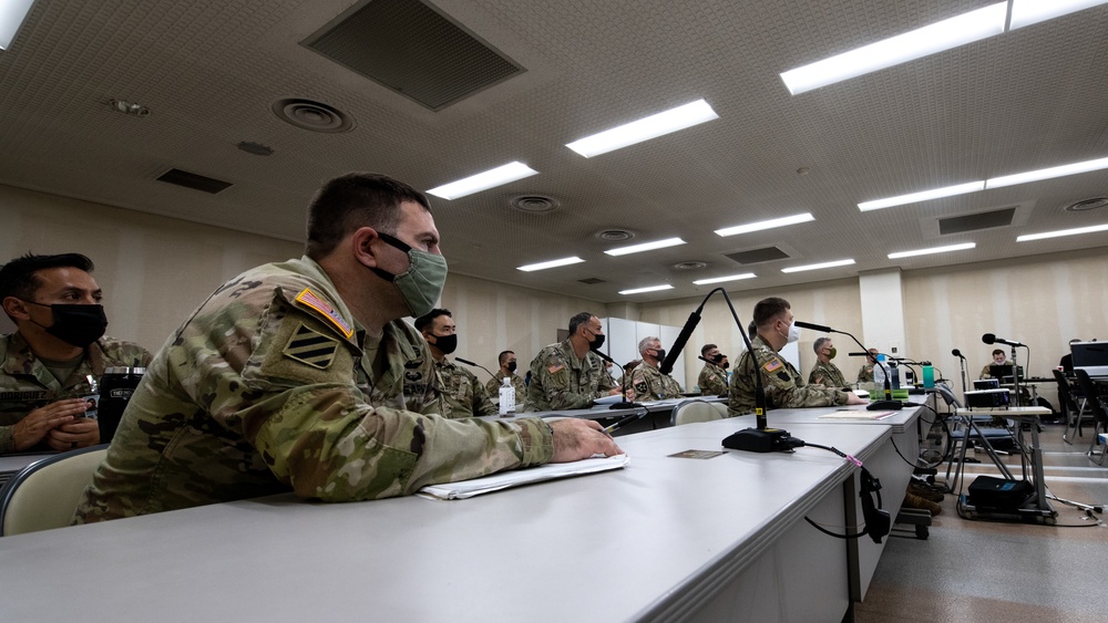 Service members prepare for exercise Yama Sakura 83