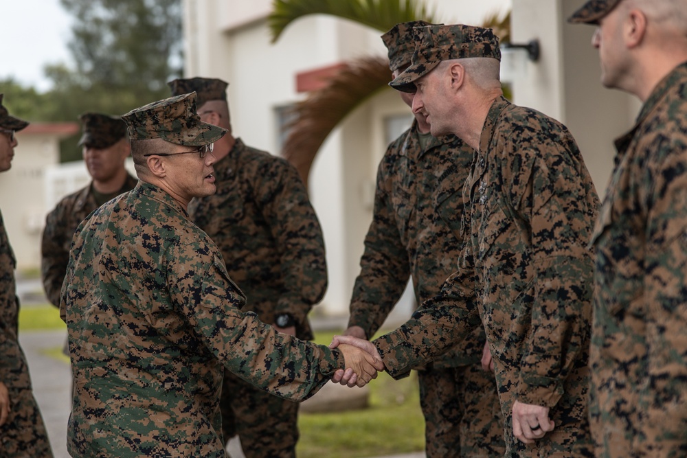 Director of Marine Corps Intelligence visits 3rd Marine Logistics Group