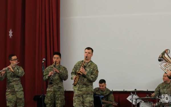 1st Infantry Division Band Brings Christmas Joy to Latvia
