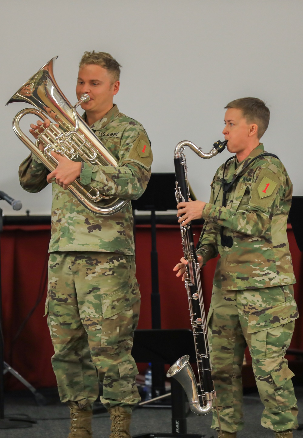 1st Infantry Division Band Brings Christmas Joy to Latvia