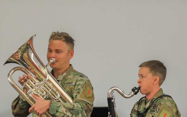 1st Infantry Division Band Brings Christmas Joy to Latvia
