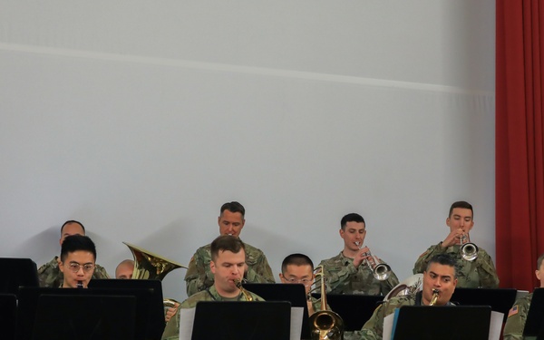 1st Infantry Division Band Brings Christmas Joy to Latvia