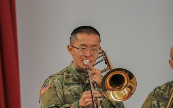 1st Infantry Division Band Brings Christmas Joy to Latvia