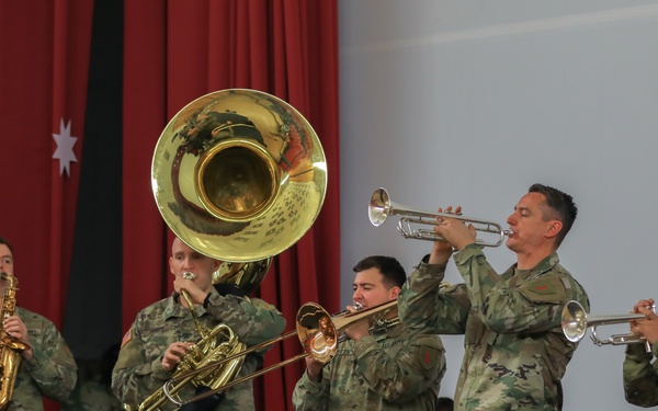 1st Infantry Division Band Brings Christmas Joy to Latvia