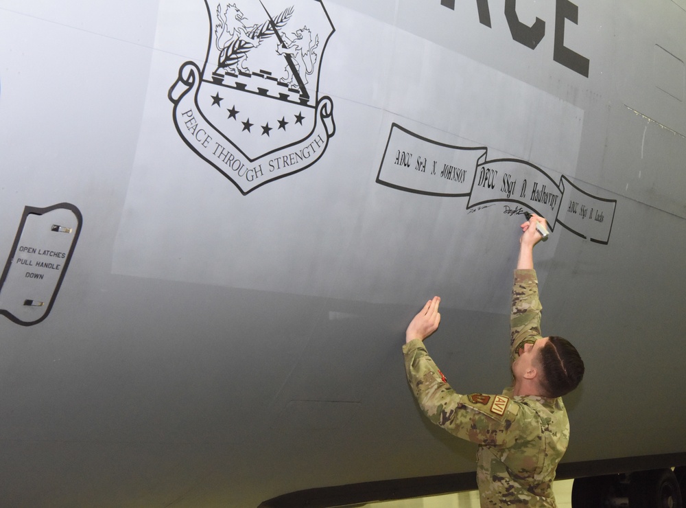 KC-135, tail 7999 – aka ‘Wolff Pack’ – retires from RAF Mildenhall after 59 years dedicated service