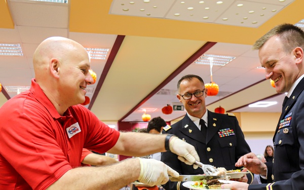 Slovak citizens invite V Corps Soldiers to large Thanksgiving celebration