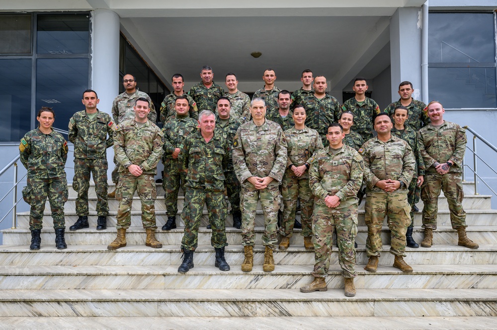 NJNG Combat Medics train with Albanian Armed Forces